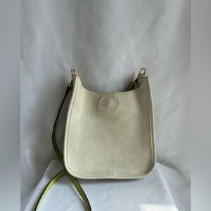 Ahdorned faux leather Cross Body Bag